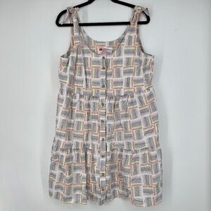 Colorful Striped Mini Dress